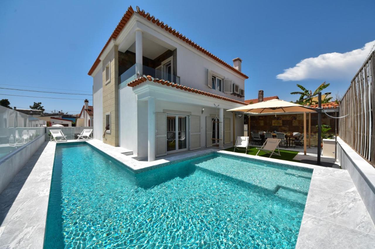 Aroeira Villa With Heated Pool By Golf Course, Beach And Lisbon Buitenkant foto