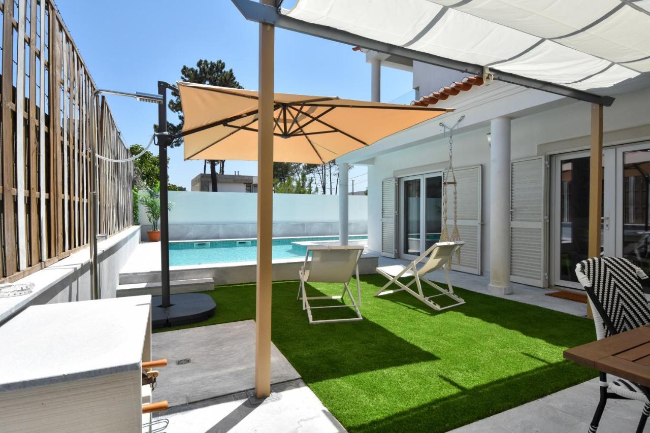 Aroeira Villa With Heated Pool By Golf Course, Beach And Lisbon Buitenkant foto